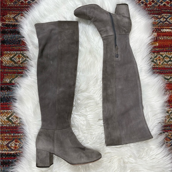 Cole Haan Shoes - Cole Haan Over The Knee Suede Boots